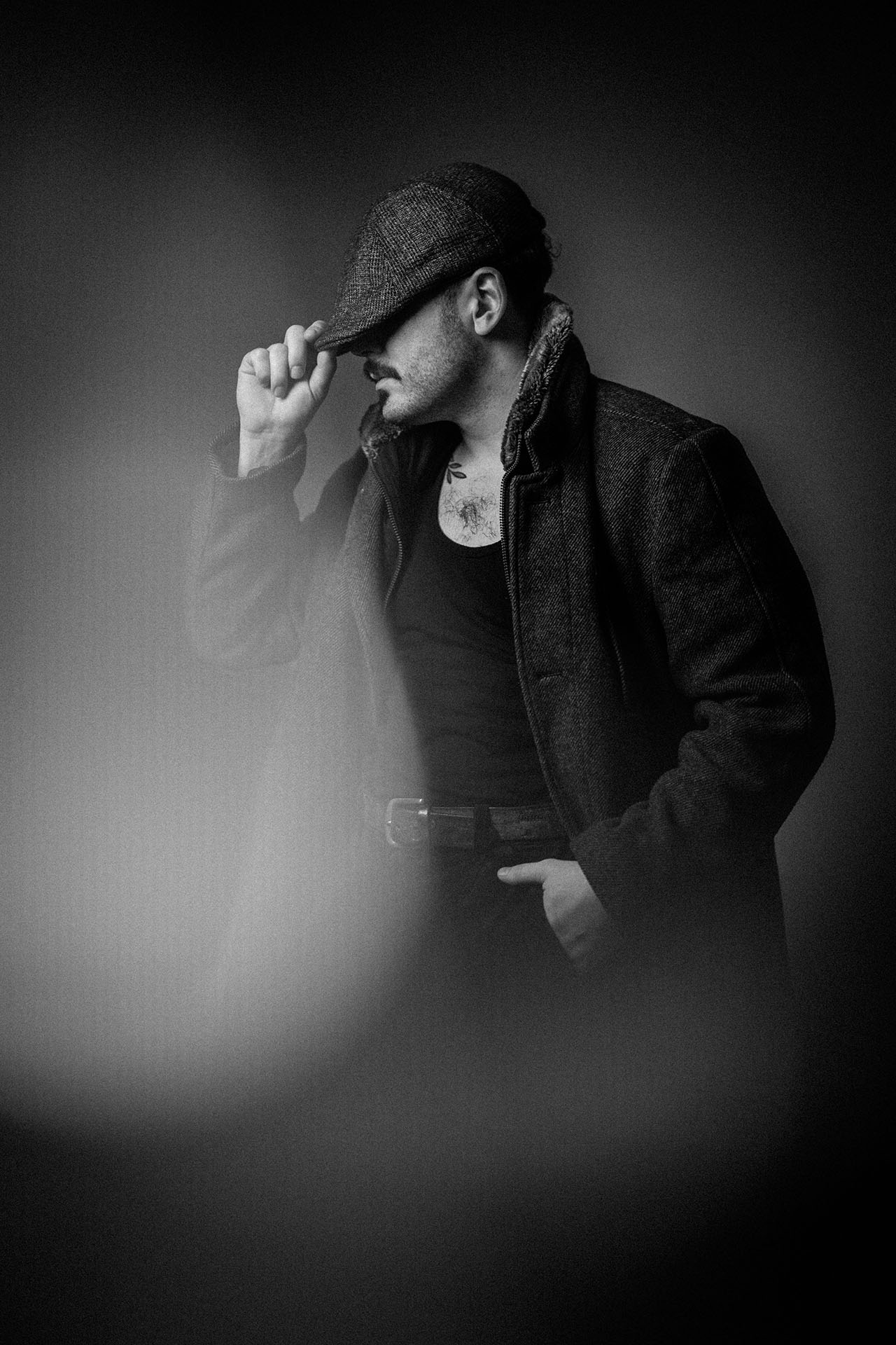 Künstlerisches Portrait Portrait - Transformation und Stärke